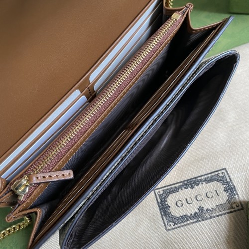 Gucci Womens Mens Bags Wallets Luxury Brand Gucci Padlock card case wallet in leather and GG Supreme with Original Box 658226 KLQIG 8575