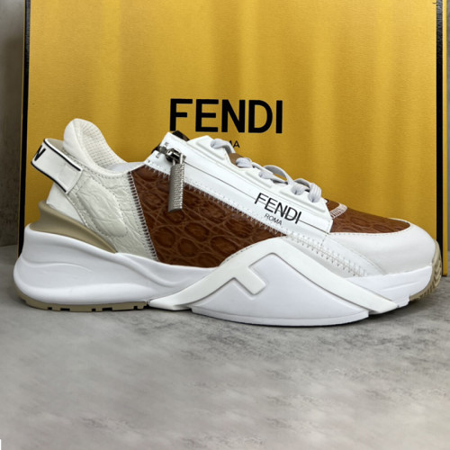 Fendi Mens Shoes Fashion Sneakers Luxury Brand Casual Fendi Flow Low-Top Sneakers Shoes for Men with Original Box Whatsapp 