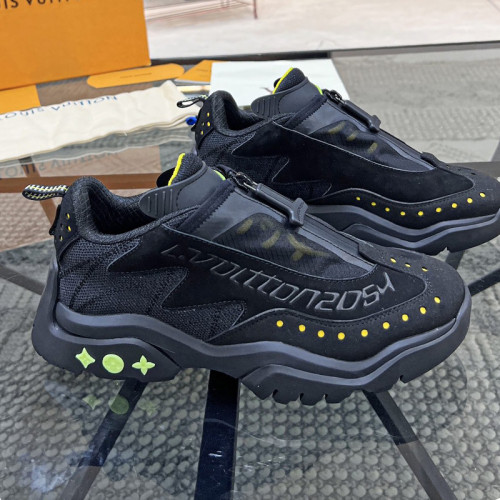 Louis Vuitton Men Shoes Fashion Sneakers Luxury Brand Mens LV RUNNER TATIC SNEAKER with Original Box 1A9UOJ