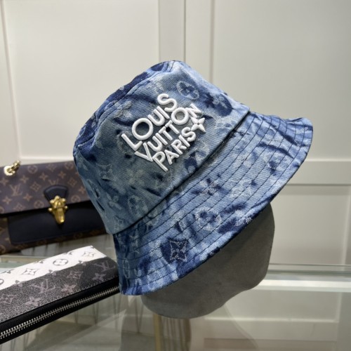 Louis Vuitton Womens Mens Cap Bucket Hat Luxury Brand with Original Box  