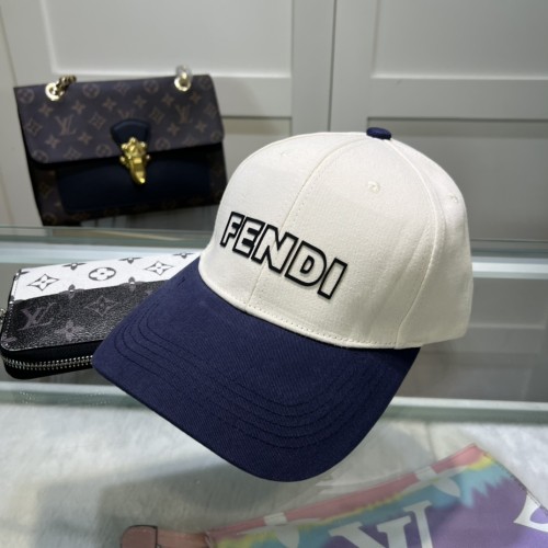 Fendi Men Womens Baseball Hat Luxury Brand Design Fendi Cap with Original Box  