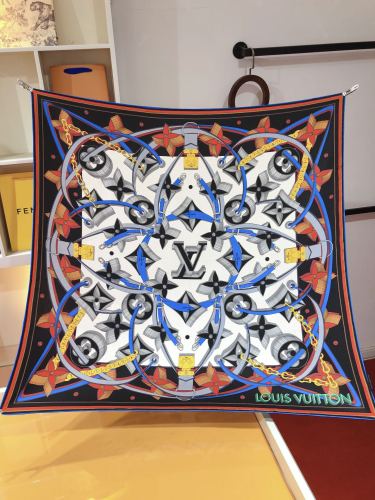 Louis Vuitton Scarves Womens Fashion Scarf with Original Box   