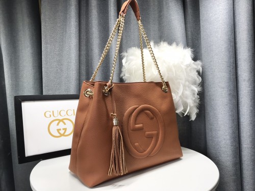 Gucci Womens Bags Shoulder Handbags Luxury Brand Gucci Double G Chain Shoulder Bags Totes  