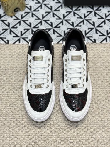 Philipp Plein Men Shoes Sneakers Low Top Sneaker Fashion Design Luxury Brand Trainer Predator TM with Original Box Whatsapp 