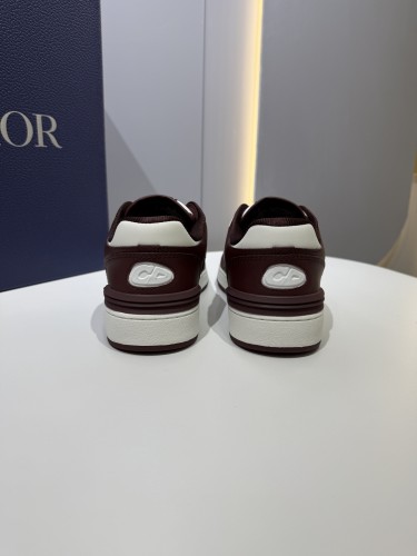 Dior Mens Shoes Sneakers Luxury Brand Breathable Design B57 LOW-TOP SNEAKER Smooth Calfskin with Dior Oblique Jacquard with Original Box  