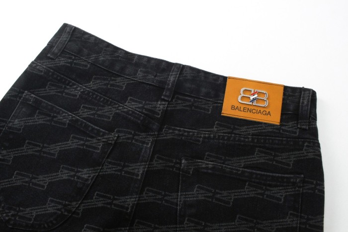 Balenciaga Luxury Brand Women Mens Pant Jeans with Original Box   