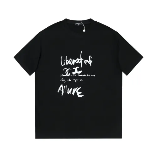 Chanel Luxury Brand Women Mens Short Sleeve T-Shirt   
