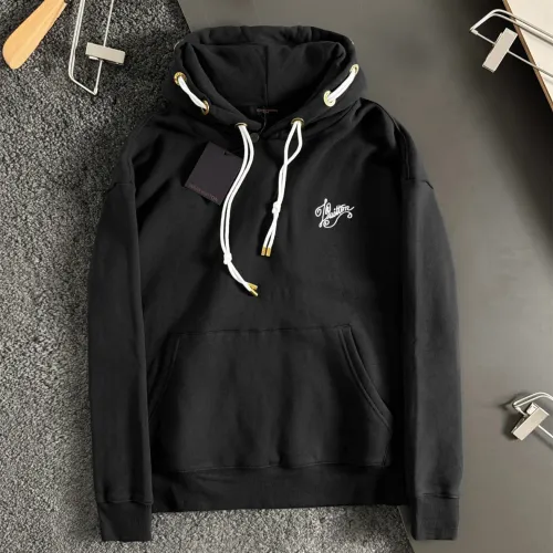 Louis Vuitton Womens Mens Long Sleeve Sweatshirt Luxury Brand Mens Sweatshirts Cotton Jersey Hoodie 1AFR32   