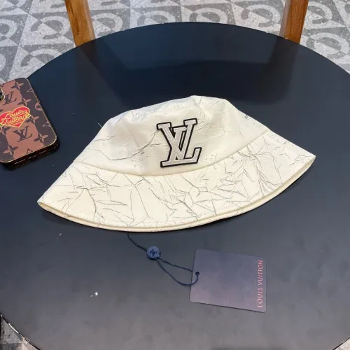 Louis Vuitton Womens Mens Cap Bucket Hat Luxury Brand with Original Box  