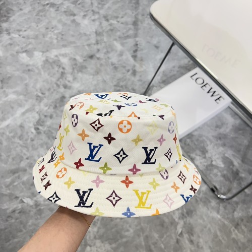 Louis Vuitton Womens Mens Cap Bucket Hat Luxury Brand with Original Box  