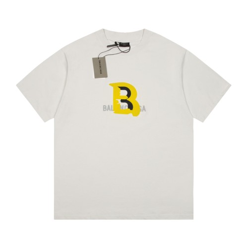 Balenciaga Luxury Brand Women Mens Short Sleeve T-Shirt   