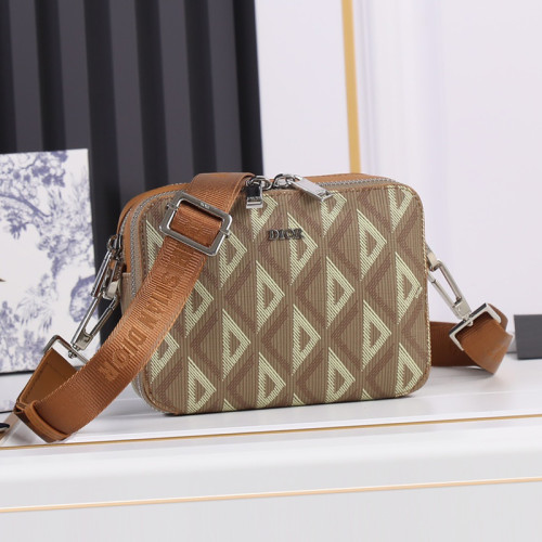 Dior Mens Bags Crossbody Bags SAFARI MESSENGER BAG Dior Oblique Jacquard with Original Box 1ESPO206YKY_H10E