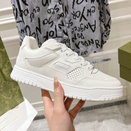 Gucci Mens Shoes Sneakers Luxury Brand Fashion Men's Gucci Re-Web trainer in leather with Original Box Whatsapp 