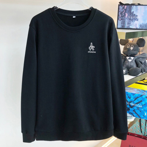 Prada Women Mens Long Sleeve T Shirts Sweatshirt Hoodies Luxury Brand Mens Sweatshirt