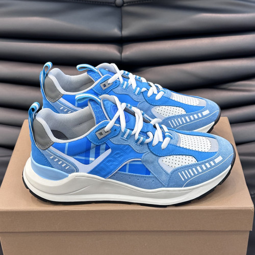 Burberry Men Shoes Fashion Sneakers Luxury Brand Vintage Cotton Sneaker with Original Box Whatsapp 