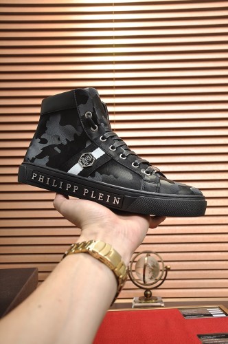 Philipp Plein Men Shoes Sneakers Low Top Sneaker Fashion Design Luxury Brand Trainer Predator TM with Original Box