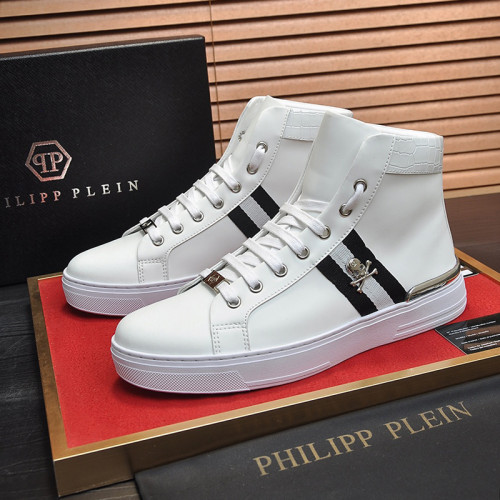 Philipp Plein Men Shoes Sneakers Low Top Sneaker Fashion Design Luxury Brand Trainer Predator TM with Original Box