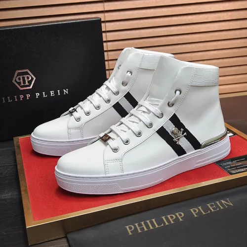 Philipp Plein Men Shoes Sneakers Low Top Sneaker Fashion Design Luxury Brand Trainer Predator TM with Original Box