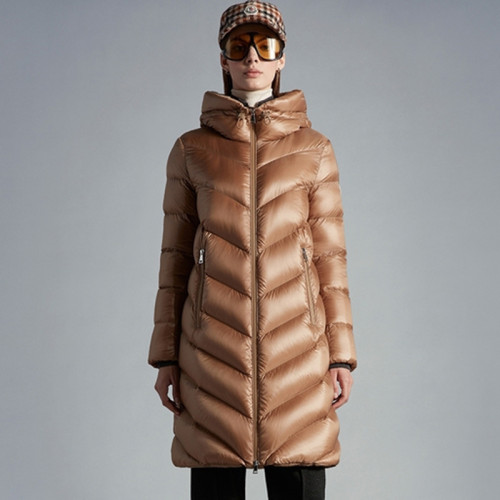 Moncler Design Womens Winter Windprood Down Jackets Keep Warm 90% White Duck Down Long Coats