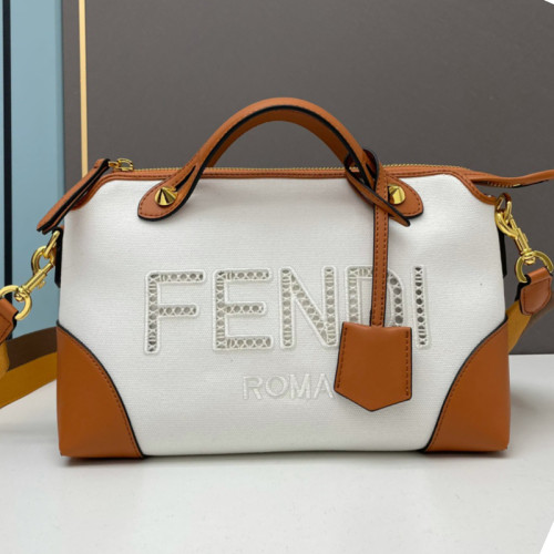 Fendi Womens Bags Shoulder Handbags Luxury Brand Fendi Roma Handbag with Original Box