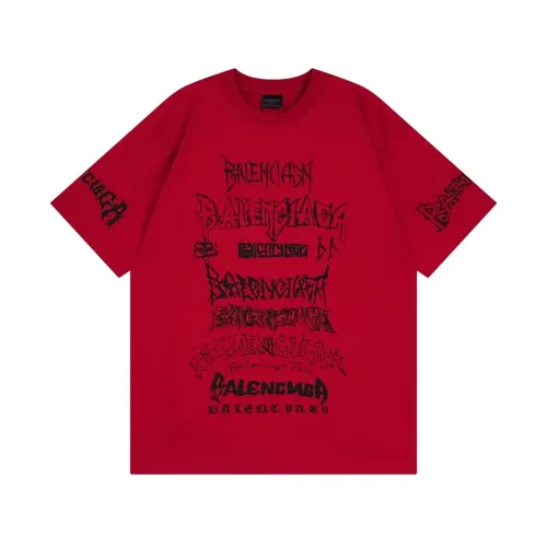 Balenciaga Luxury Brand Women Mens Short Sleeve T-Shirt   