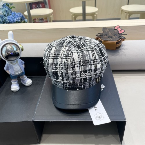 Chanel Womens Hats Luxury Brand Beret Hat with Original Box  