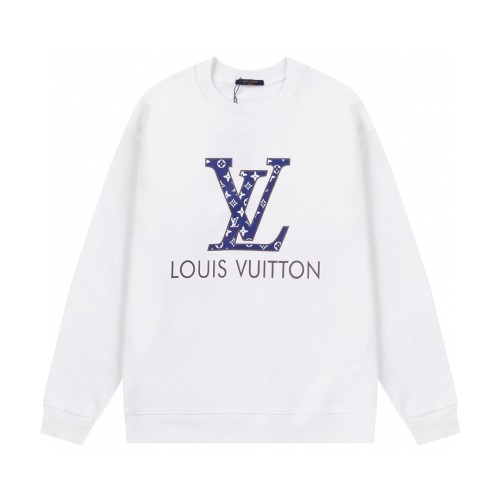 Louis Vuitton Womens Mens Long Sleeve Sweatshirt Luxury Brand Mens Hoodie   