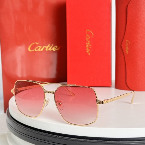 Cartier Sunglasses Luxury Brand Men Womens Sunglasses with Original Box  CT0329