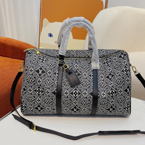 Louis Vuitton Womens and Mens Unisex Bags Luxury Brand LV Keepall Bandoulière 45 Fashion Design Travel Bag