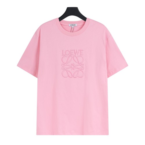 Loewe Luxury Brand Men Womens Short Sleeve T-Shirt   