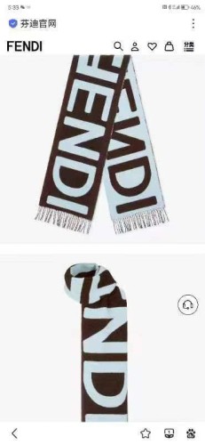 Fendi Scarves Men Womens Fashion Scarf068