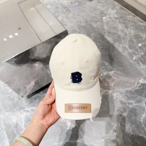 Burberry Womens Mens Cap Baseball Hat Luxury Brand with Original Box  