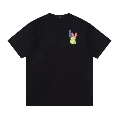 Louis Vuitton Luxury Brand Men Womens Short Sleeve T-Shirt   