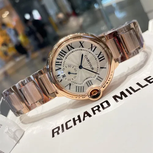 Cartier Womens Watch Luxury Brand Design Fashion Type with Original Box