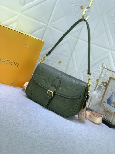 Louis Vuitton Womens Bags Shoulder Bag Luxury Brand Fashion Monogram Empreinte Leather M46584 with Original Box  