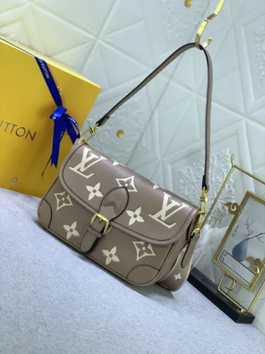 Louis Vuitton Womens Bags Shoulder Bag Luxury Brand Fashion Monogram Empreinte Leather M46584 with Original Box  