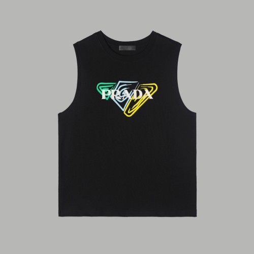 Prada Luxury Brand Men Womens Tank Top T-Shirt   