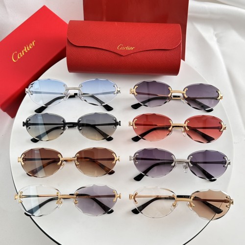 Cartier Sunglasses Luxury Brand Men Womens Sunglasses with Original Box  CT0550S