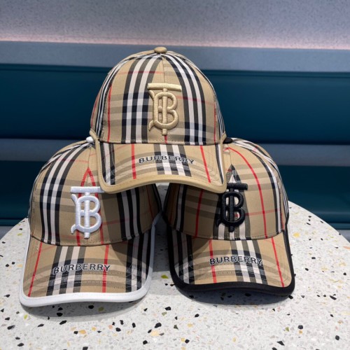 Burberry Womens Mens Cap Baseball Hat Luxury Brand with Original Box  