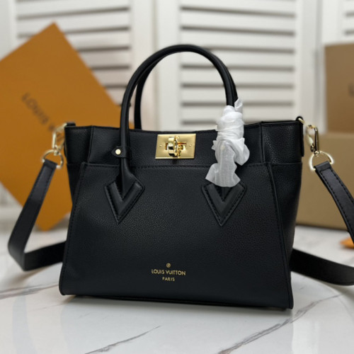 Louis Vuitton Womens Shoulder Bags Handbags Luxury Brand Fashion ON MY SIDE PM M57728