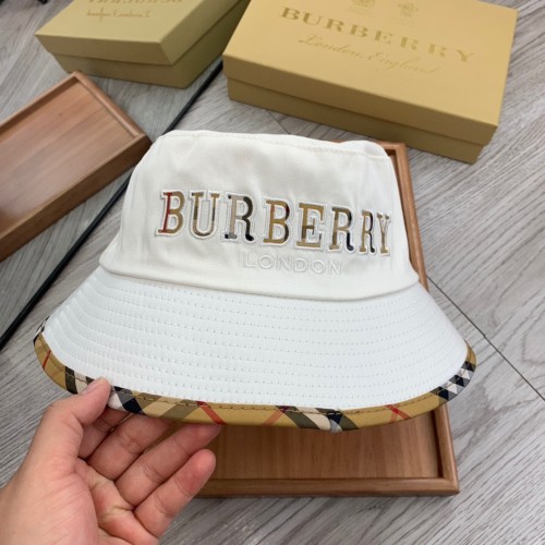 Burberry Womens Mens Cap Bucket Hat Luxury Brand with Original Box  