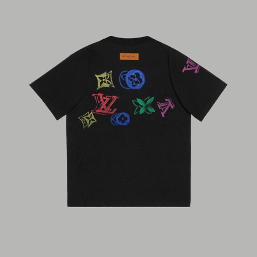 Louis Vuitton Luxury Brand Men Womens Short Sleeve T-Shirt   