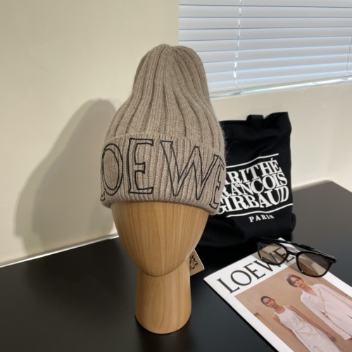 Loewe Womens Knit Hat Luxury Brand Design Loewe Hats with Original Box  