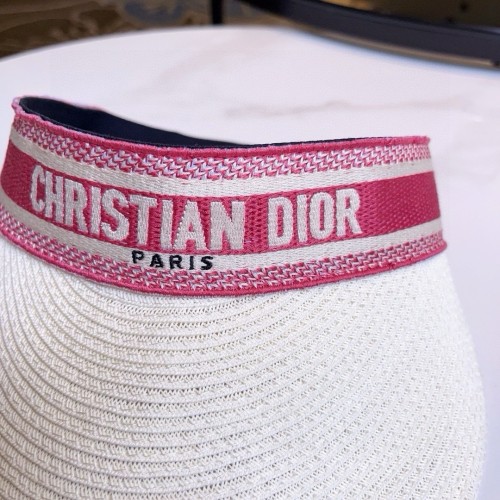 Dior Womens Visor Hat Luxury Brand Design Dior Cap with Original Box  