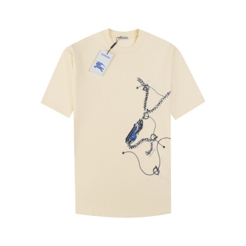 Burberry Luxury Brand Women Mens Short Sleeve T-Shirt   
