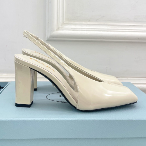 Prada Womens Shoes Sandals Casual Luxury Brand Pumps 8cm Heel with Original Box Whatsapp 
