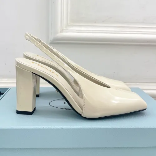 Prada Womens Shoes Sandals Casual Luxury Brand Pumps 8cm Heel with Original Box Whatsapp 