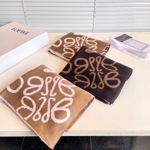 Loewe Scarves Men Womens Fashion Scarf 046