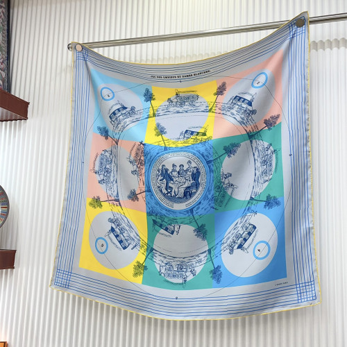 Hermes Scarves Womens Fashion Scarf Shawl 093
