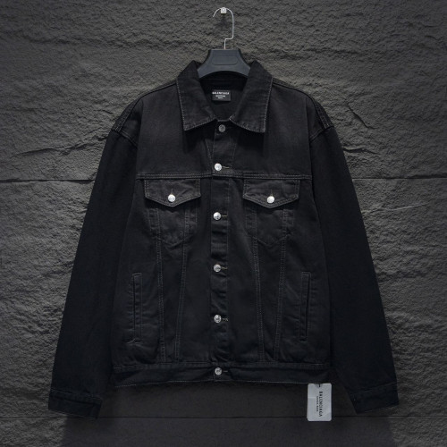 Balenciaga Men Womens Jacket Denim Coat Luxury Brand Mens Jackets Top Quality   